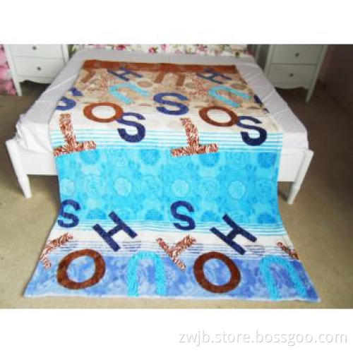 100% Polyester coral fleece down blanket